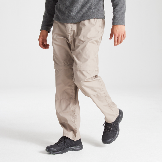 Craghoppers Kiwi Convertible Trouser: Black Pepper: 30W Size: 30W, Col