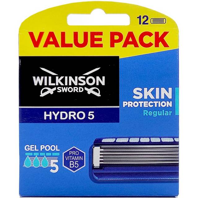 Wilkinson Sword Hydro 5 Skin Protection Men's Razor Blade Refills X 12