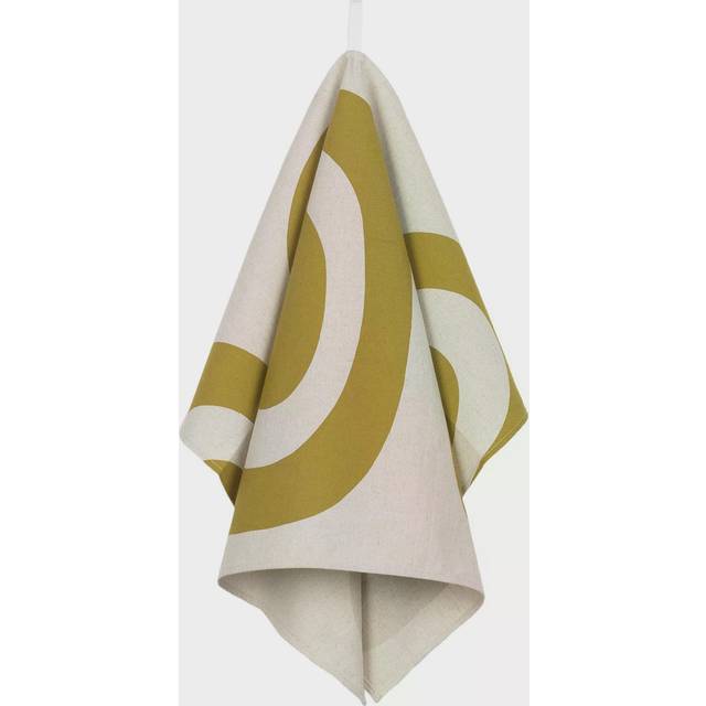 Melooni kökshandduk, 43x70 cm - Linen/olive
