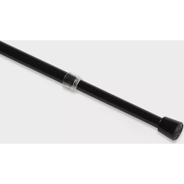 "Rod Desyne SPT-R-18-2 7/16"""" Round Spring Tension Rod 18""""-28""""  Black  18-28"""""