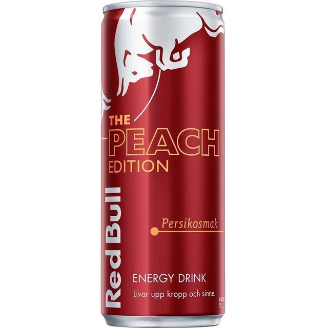 Red Bull Peach Energidryck 25 cl