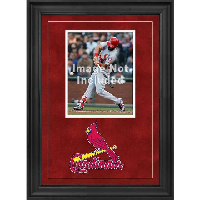 St. Louis Cardinals Deluxe Framed 8" x 10" Vertical Photograph Frame with Team Logo