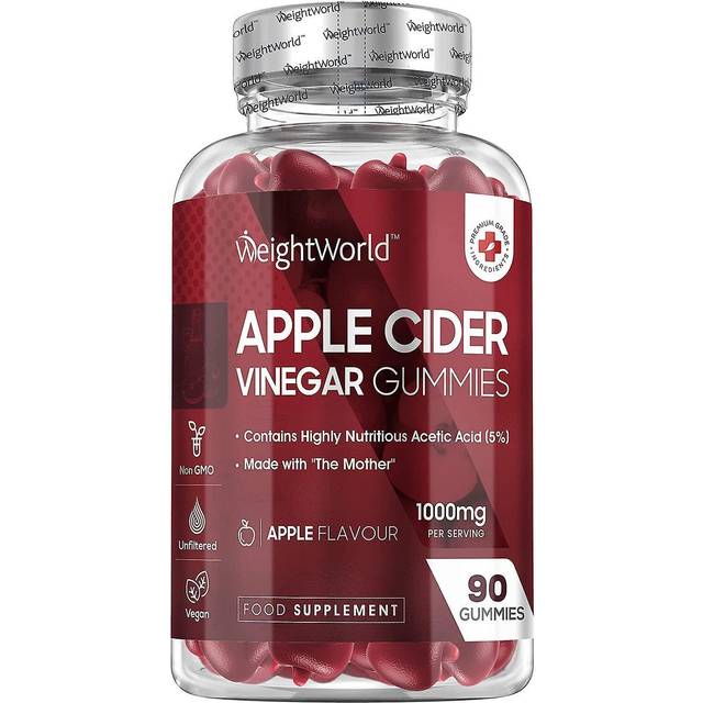 Apple Cider Vinegar Gummies - 1000 mg 90 Gummies