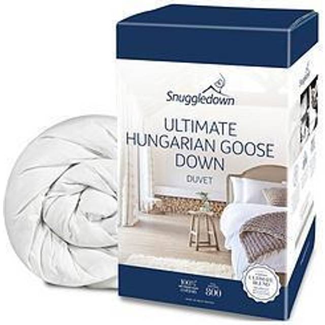Retreat Hungarian Goose Down 10.5 All Year Round Tog Duvet - White - King