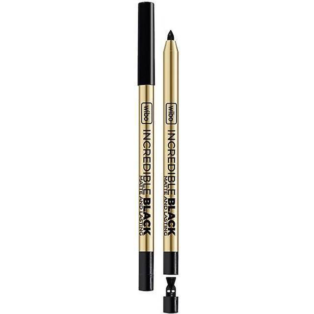 Wibo Lovely WIBO_Incredible Black Matte And Lasting eyeliner with Black sharpener