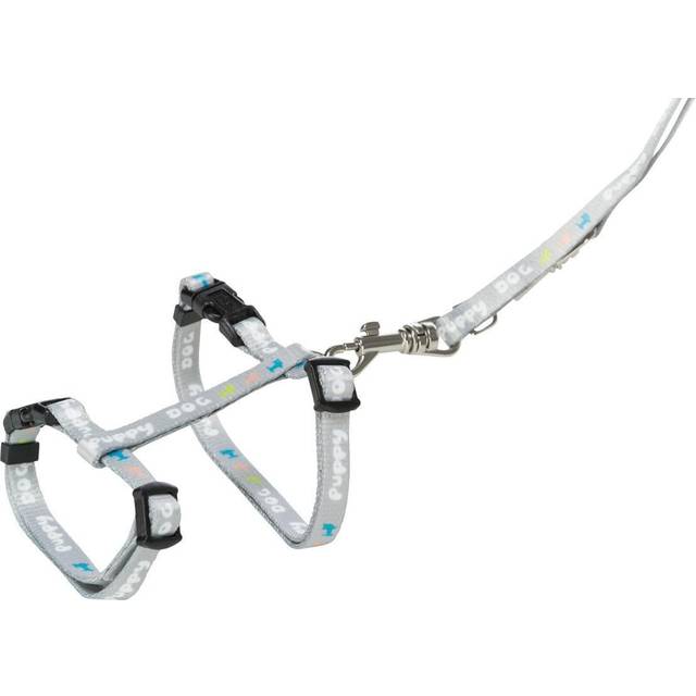 - Junior harness for puppies with lead. Dimensions: 23-34 cm/8 mm. TR-15340