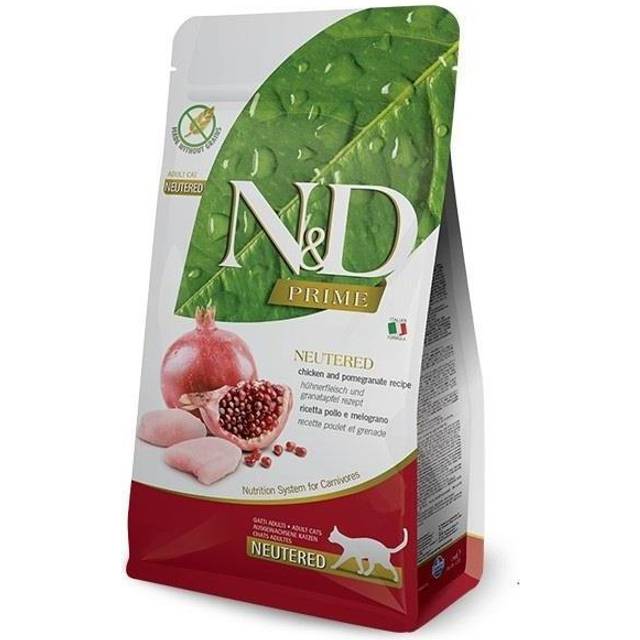 Farmina N&D Prime Cat Chicken & Pomegranate Neutered (5 kg)