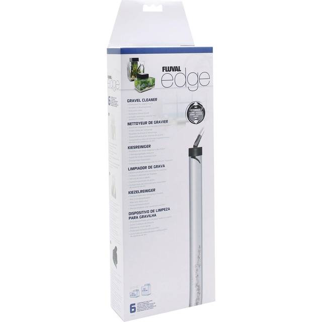 Fluval edge extendable gravel cleaner fish tank aquarium 23l 46l vac vacuum mk2