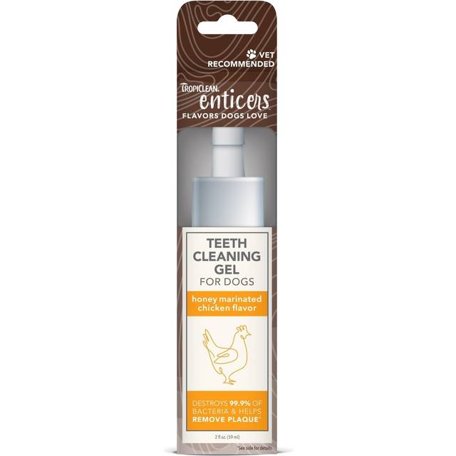 TROPICLEAN Teeth Cleaning Gel for Dogs Honey Marinated Chicken Flavour