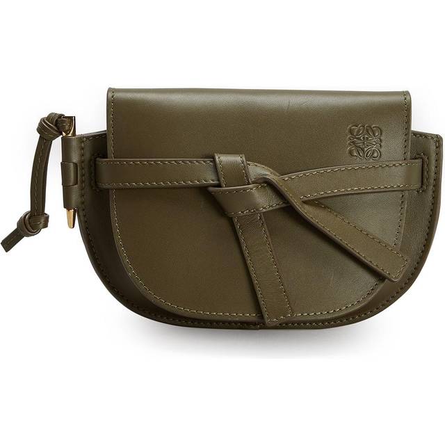 Loewe Autumn Green Mini Gate Dual Bag (Dimension: 9.0000x7.0000x3.0000 inches)