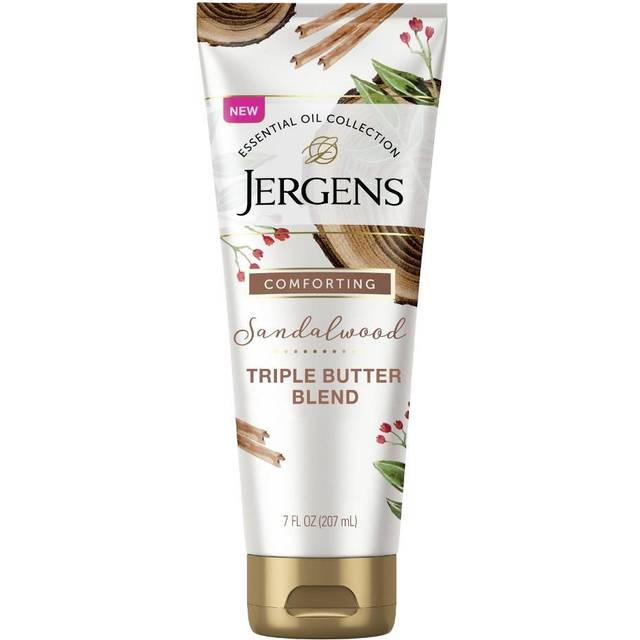 Jergens, Essential Oil Collection, Body Butter, Sandalwood, 7 fl oz.(207 ml)