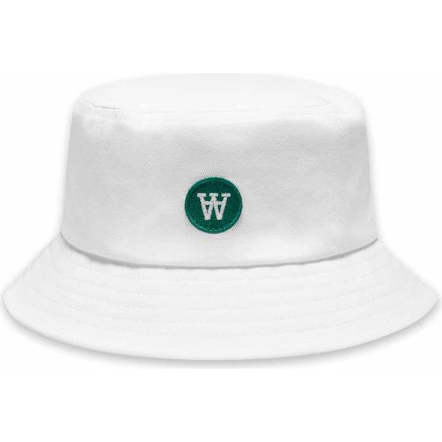 Wood Wood Kids bucket hat - Vit m. Logo - Wood Wood - S - Small - Bucket Hat