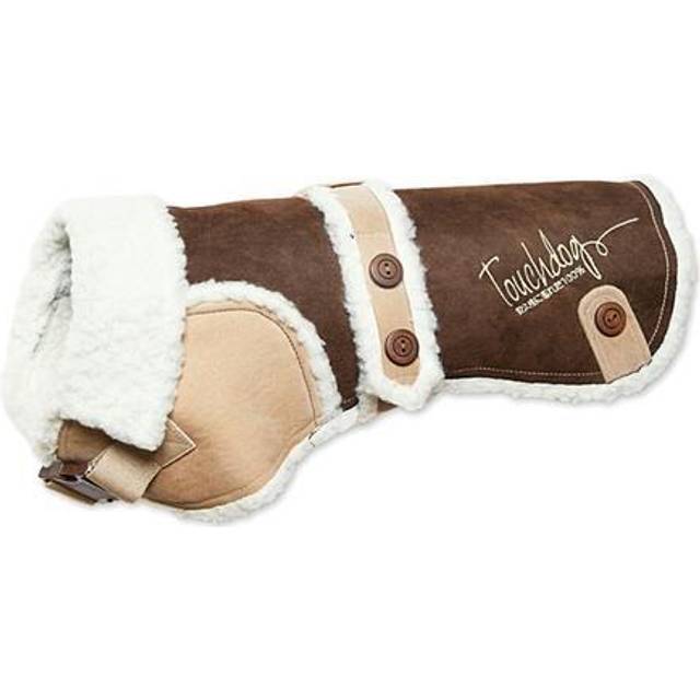 Pet Life Touchdog Original Sherpa Bark Designer Fashion Forward Dog Coat