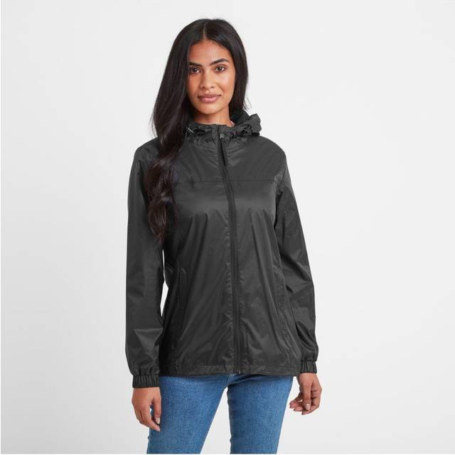 Craven Womens Waterproof Packaway Jacket - Ceramic Blue - 8
