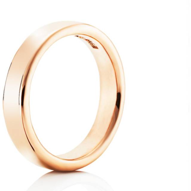Smooth Ring Guld 15.00 mm