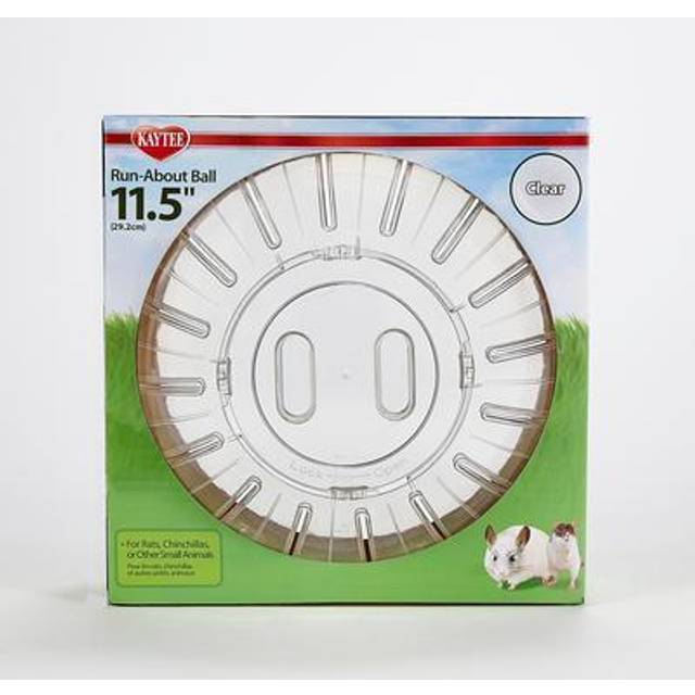 Beeztees hamster boll premium, transparent P, Vitt