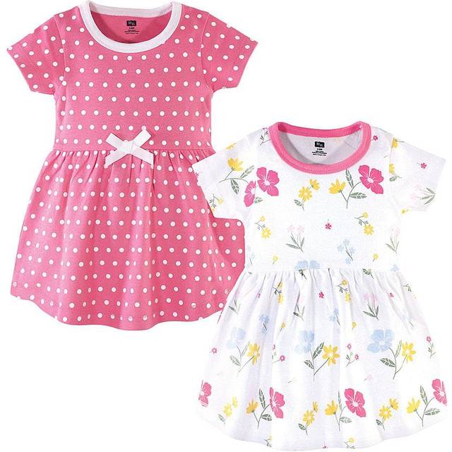 Hudson Baby Girl's Cotton Dresses  Spring Mix  9-12 Months