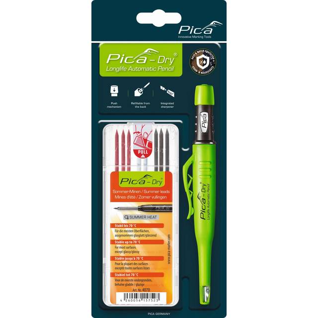 PICA Dry Bundle (1 x 3030 Pencil + 1 x 4070 Refills) Blister Packed