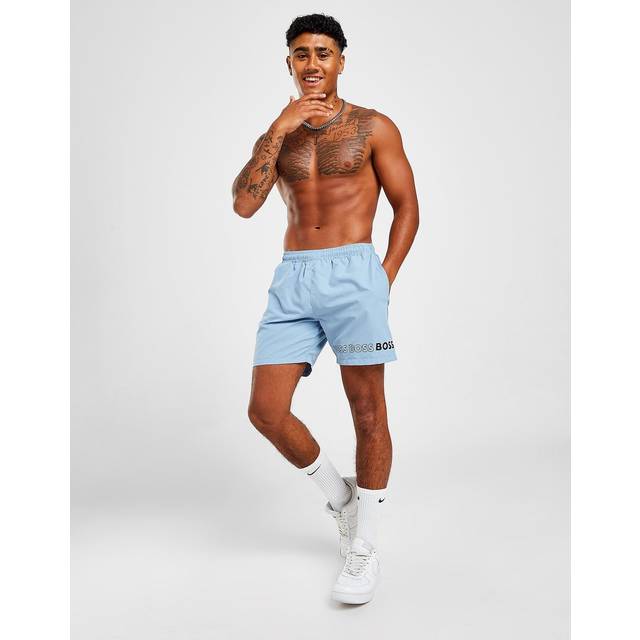 Boss Dolphin Swim Shorts - Blue