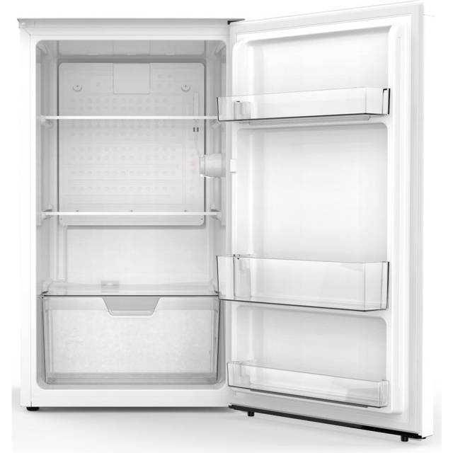 White Undercounter Larder Fridge 92L Freestanding - Fridgemaster MUL4892MF