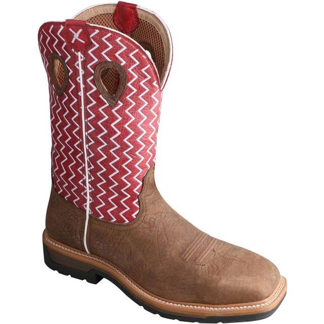 Twisted X Men? 12?Pull-On Work Boot - Cowboy Boots Crafted with Molded
