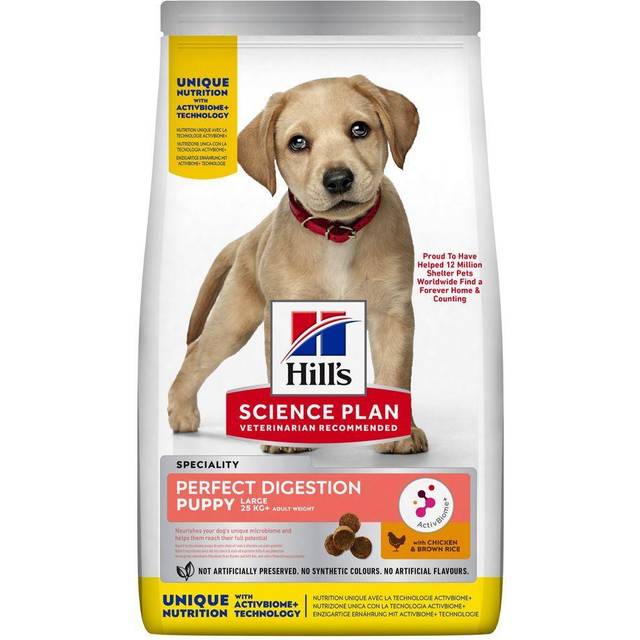 Hill's Science Plan Puppy Perfect Digestion Large Breed Chicken & Brown Rice 14,5 kg