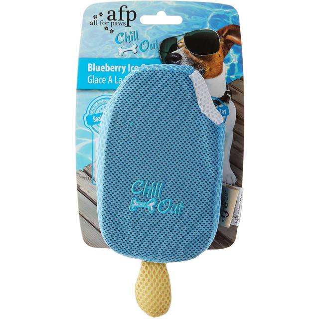 All For Paws Chill Out Blueberry Ice Cream Dog Toy