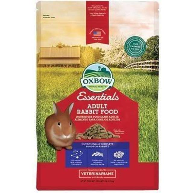 Oxbow hare grunderna mat hög fiber timothy pellet för kanin 2,27 kg
