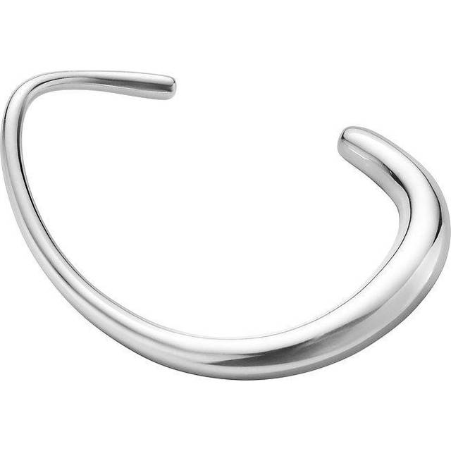 Georg Jensen Sterling Silver Offspring Cuff Bangle Bracelet