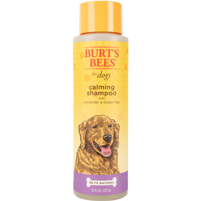 Burt&#39;s Bees Pet Dog Calming Shampoo Lavender & Green Tea 16 fl oz