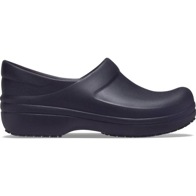 Crocs Women's Neria Pro II Clogs  Slip Resistant Work Shoes  Black  8