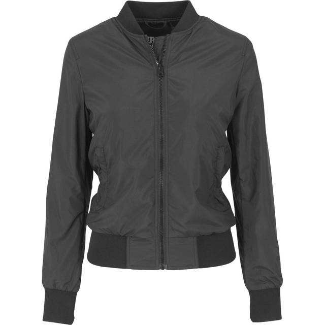 Urban Classics Dambomberjacka Ladies Light Bomberjacka, lätt flygarjacka för kvinnor i många färger, storlekar XS – XL, OLIV, M