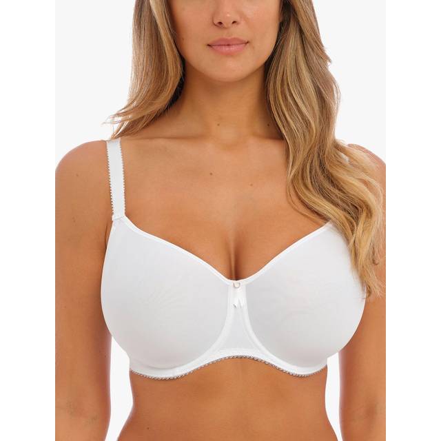 Fantasie Womens Rebecca Essentials Moulded Spacer Bra - White - Size 42D