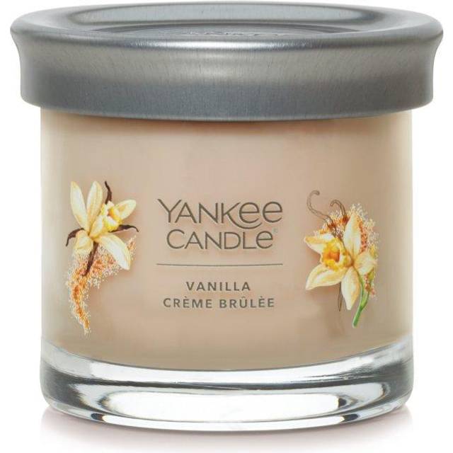 Yankee Candle Vanilla Crme Brl  e Scented  Signature 43oz Small Tumbler Single Wick Candle  Over 20 Hours of Burn Time