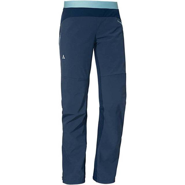 Schöffel Women's Softshell Pants Rinnen Trekkingbyxa Dam Storlek 42 Färg svart