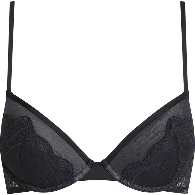 Calvin Klein CK Black Graphic Demi Bra