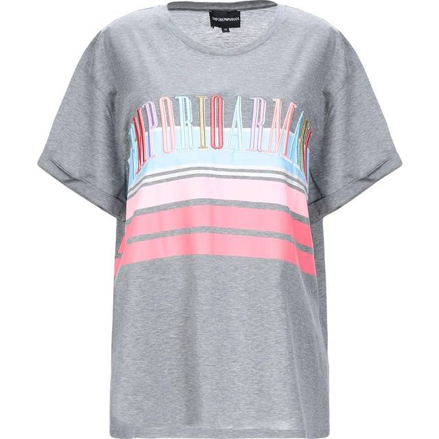 Pima-jersey T-shirt with logo print