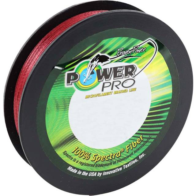 Power Pro Braided Spectra Line 20lb by 300yds Red (4779) röd