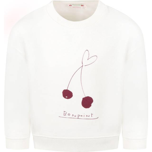 Bonpoint Tayla cotton sweatshirt - white (Y 12)