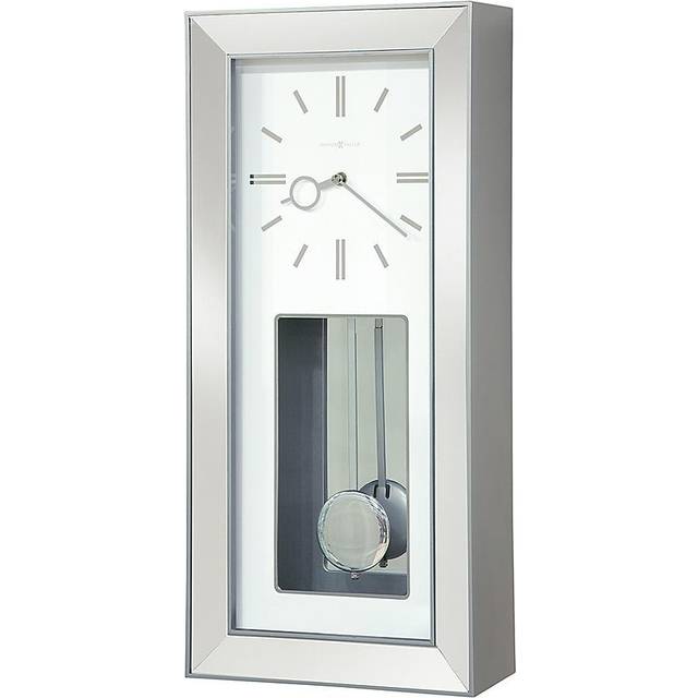 Howard miller unisex chaz wall clock - satin silver