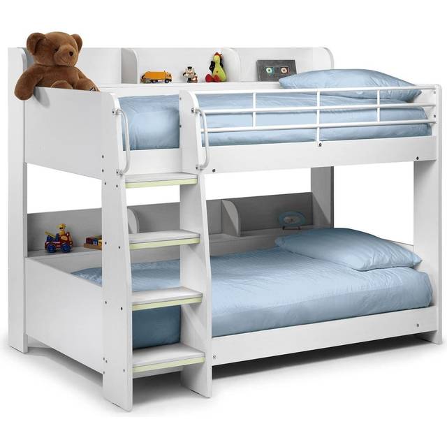 Julian Bowen Domino White Bunk Bed - Single