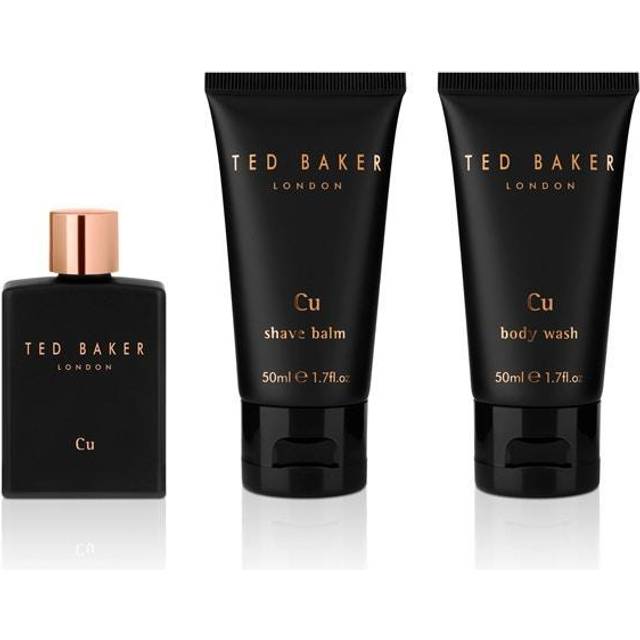 Ted Baker Cu Gift Set 12.5ml EDT + 50ml Body Wash + 50ml Aftershave Balm
