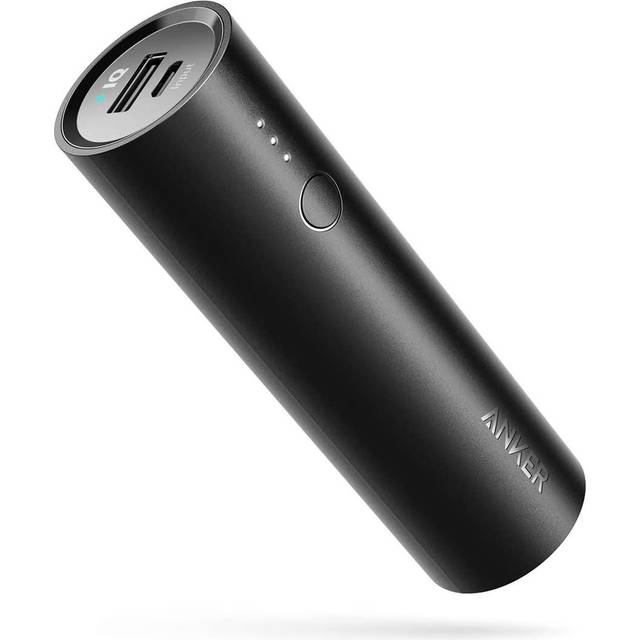 Anker PowerCore 5000 Powerbank - Sort - 5 Ah