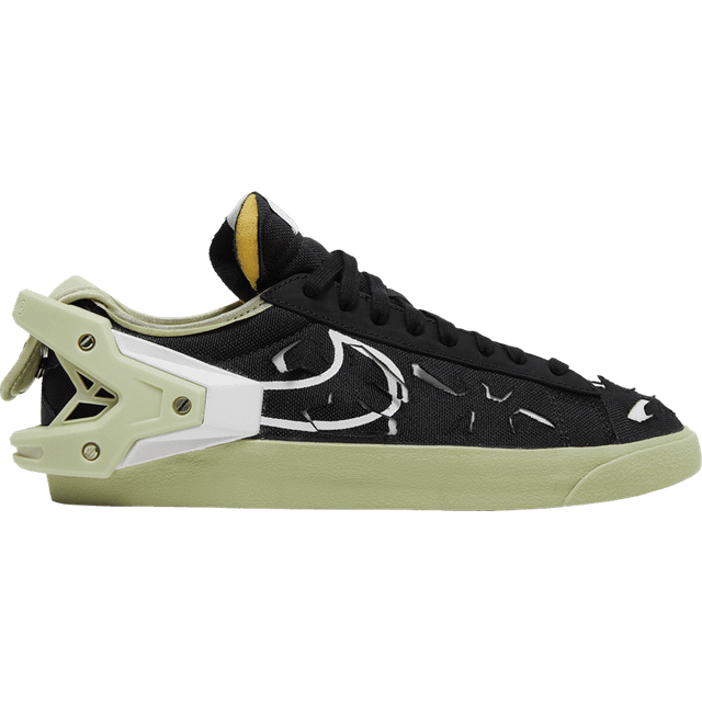 Nike Acronym x Blazer Low 'Black Olive Aura' DO9373-001 - Black/Green - 4.5