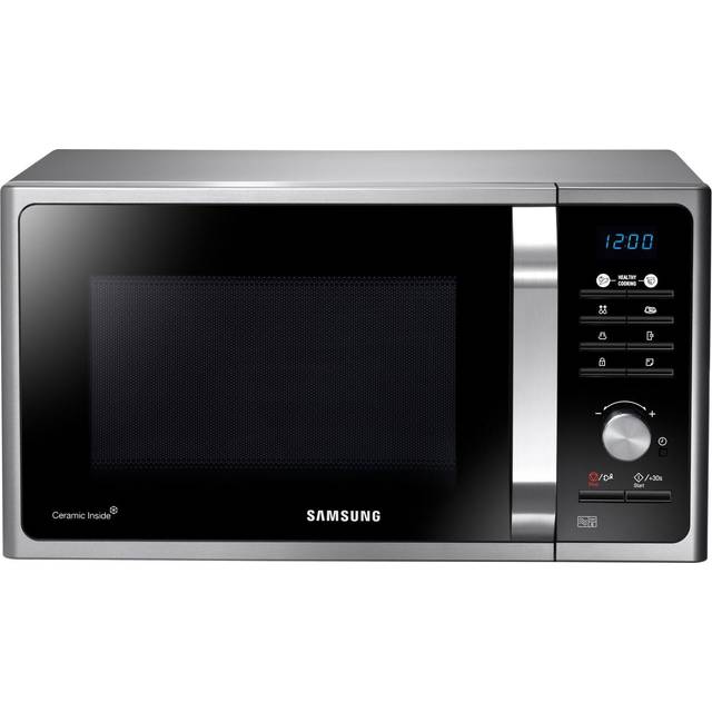 Samsung MS23F301TAS Solo Microwave with Triple Distribution System - Silver