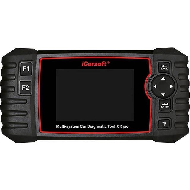 iCarsoft CR PRO Diagnostikverktyg för motorsystemet, Svart, 26.19 x 19.2 x 5.21 cm