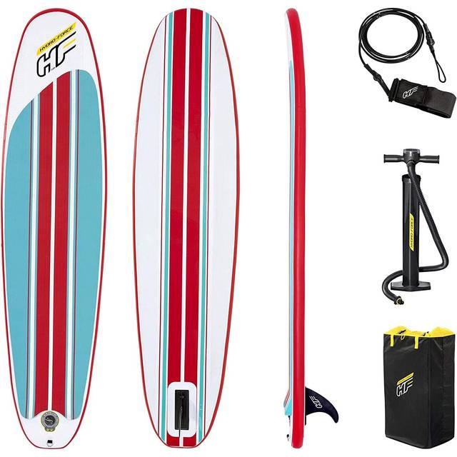 Bestway Uppblåsbar SUP-bräda Hydro-Force Compact Surf 8 243x57x7 cm