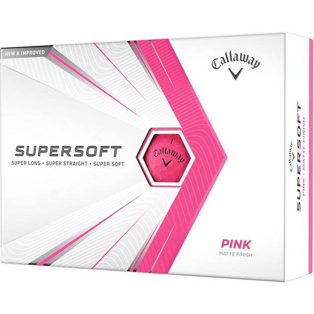 Callaway Supersoft Golf Ball 2030, Rosa Pink
