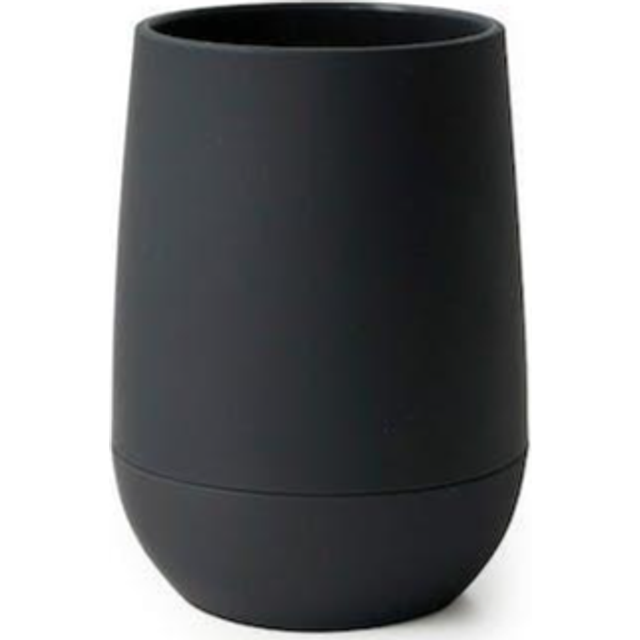 Tandborstmugg Habo Acacia Svart