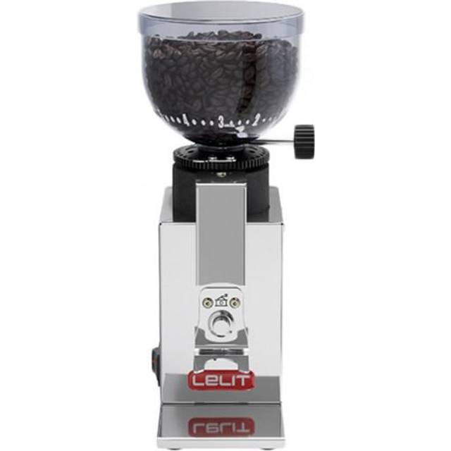 LELIT Fred PL043MMI Espresso Coffee Grinder - Silver